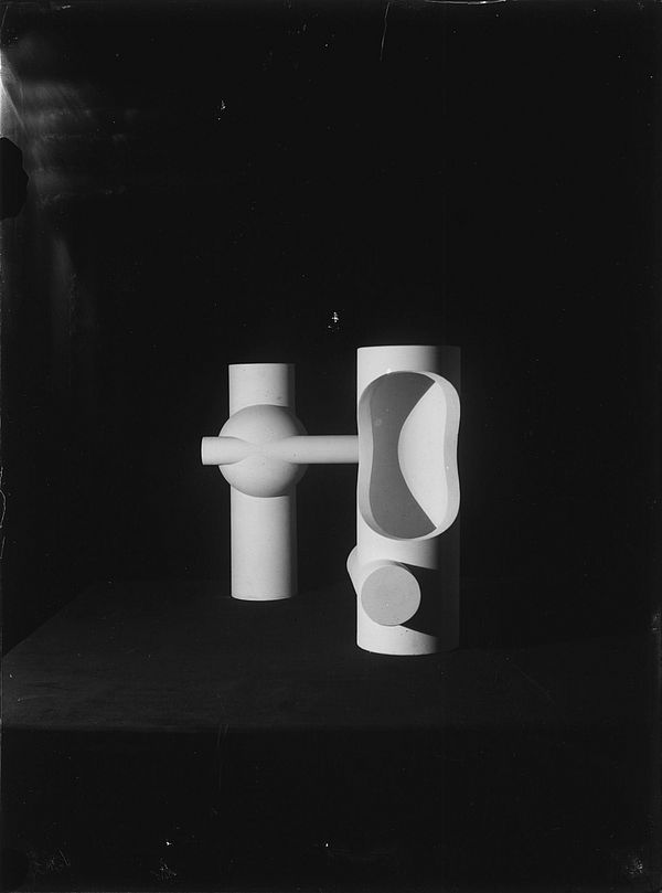 Permeation and Illumination Study (Plastic Arts Workshop, class by Joost Schmidt), author: Franz Ehrlich, 1929–1930.